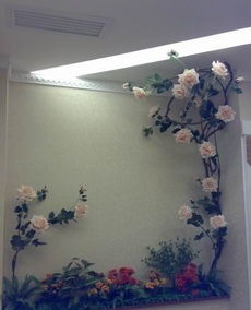 經典花藝軟裝飾設計 老狼花藝婚慶為新裝修店面與住宅增添藝術氣息